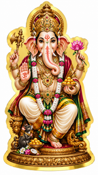 UV Printed Acrylic Standee- Vinayagar