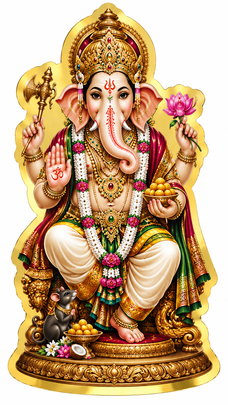 UV Printed Acrylic Standee- Vinayagar
