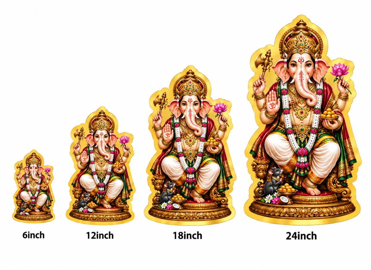 UV Printed Acrylic Standee- Vinayagar