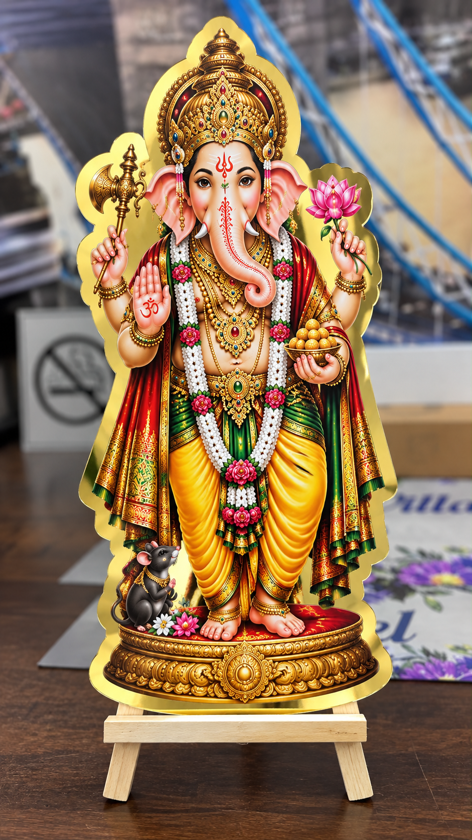 UV Printed Acrylic Standee- Vinayagar
