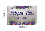 UV Printed Stainless Steel Name Board