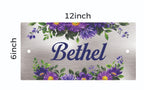 UV Printed Stainless Steel Name Board