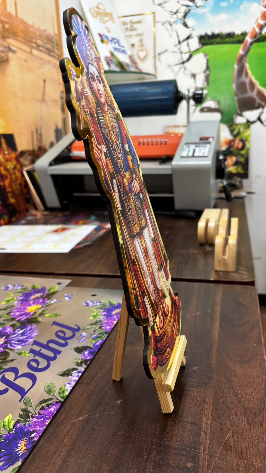 UV Printed Acrylic Standee - Murugan
