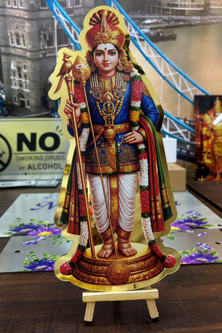 UV Printed Acrylic Standee - Murugan