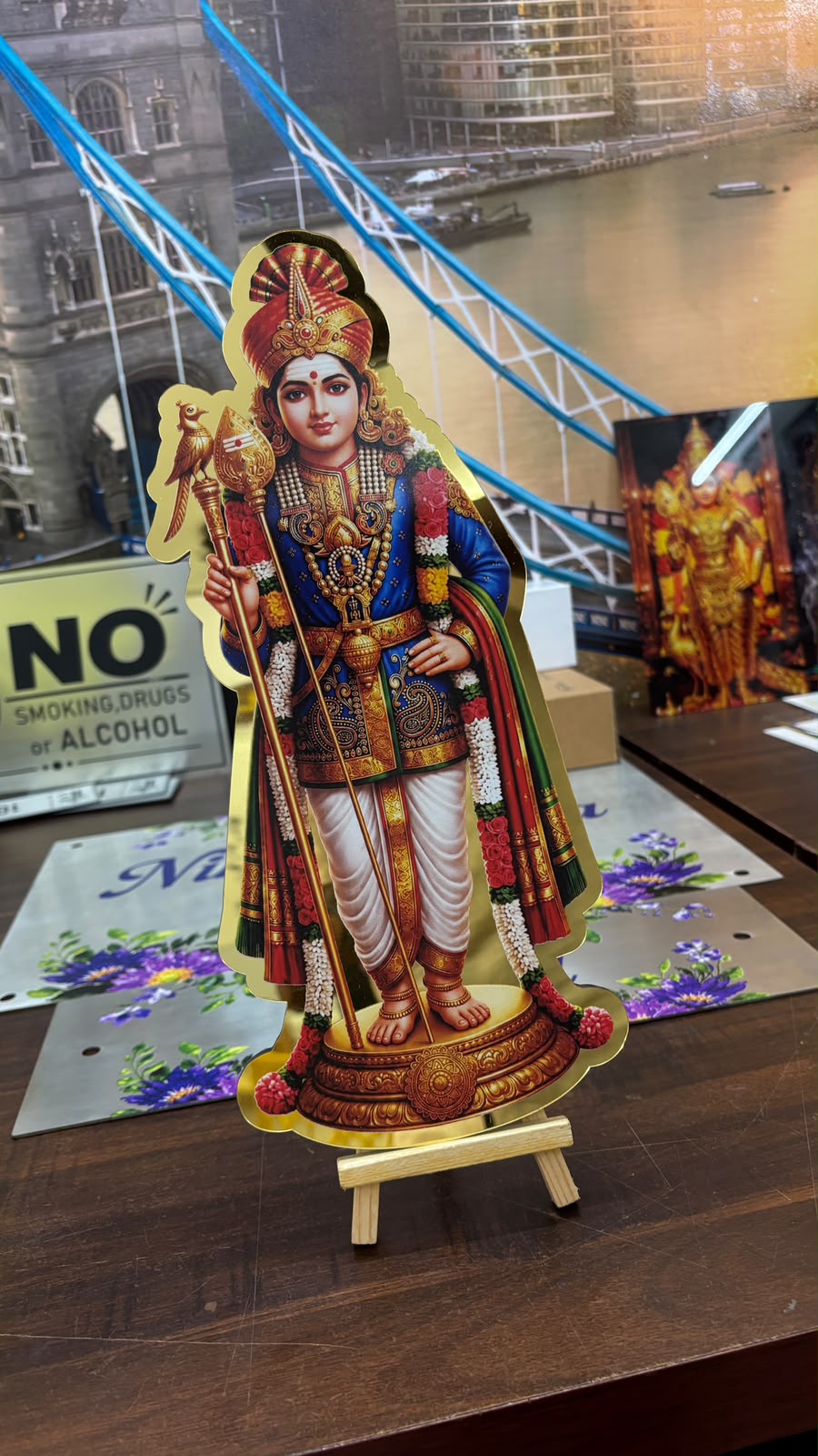 UV Printed Acrylic Standee - Murugan